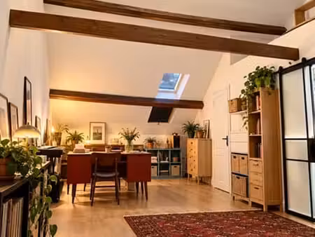 duplex 120m² molenbeek  chouette