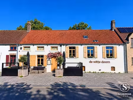 de witte doorn – instapklaar restaurant met woonst  sfeer...