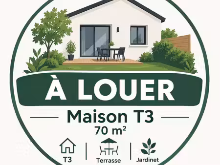 maison t3 à louer - saint médard d'aunis