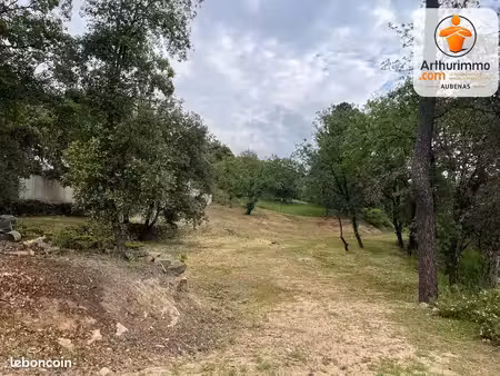 terrain 1670 m² aubenas