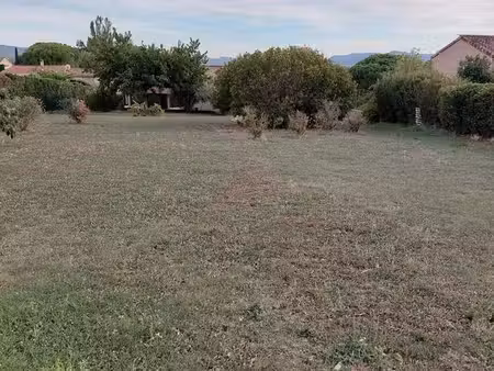 terrain a bâtir 820m2 la voulte sur rhône