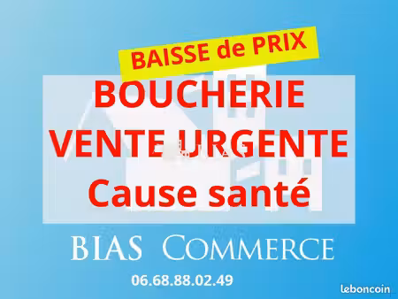 boucherie 200 m² rouen