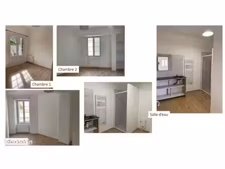 appartement de plein pied 90m2 avec cour et petit garage