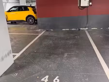 vente place de parking sous sol boxable et avec double borne de recharge