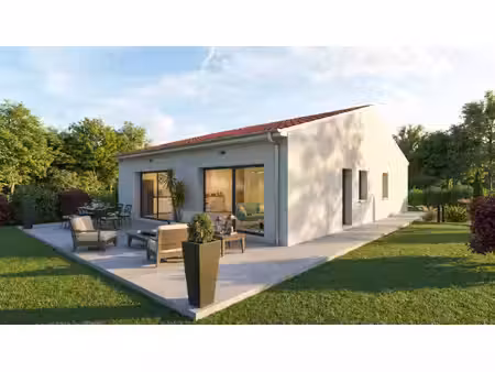 terrain avec maison neuf à vendre