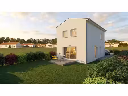 terrain avec maison neuf à vendre
