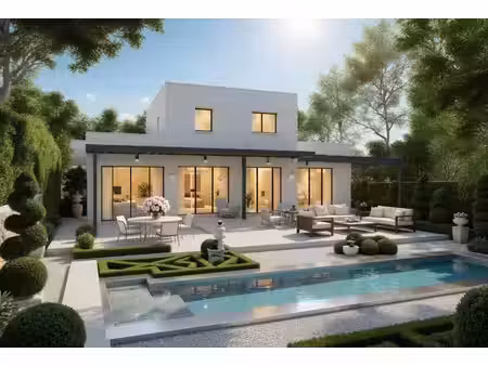 terrain avec maison neuf à vendre