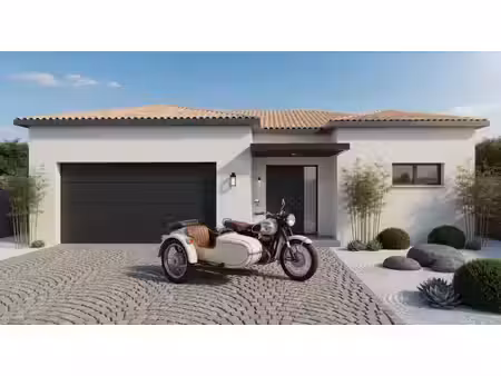 terrain avec maison neuf à vendre