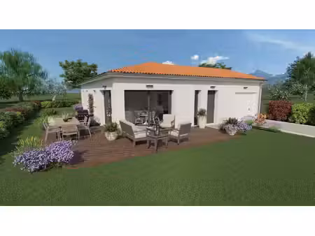 terrain avec maison neuf à vendre