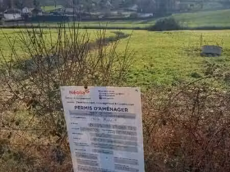 terrain constructible neuf à vendre