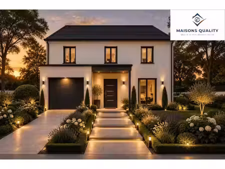 terrain avec maison neuf à vendre