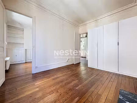 issy les moulineaux - quartier mairie d'issy - appartement traversant 2 pièces charme de l