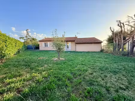 mazeres : maison t4 a vendre de plain-pied avec garage et jardin