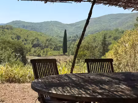 mas cévenol en pierre 4 chambres cros 180 m² 5 500 m² de terrain ? vue cévennes