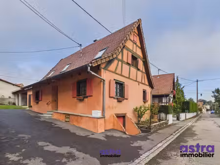 maison alsacienne meublée avec cave et espace couvert