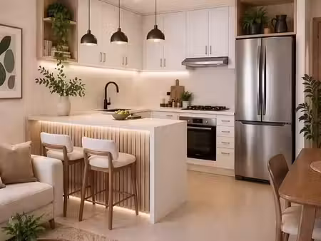appartement 2 pièces 46 m²