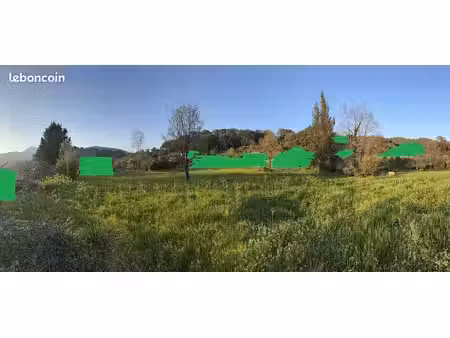 penta di casinca  terrain constructible 3149 m²  plat  exposition sud  situé à 4 minutes d