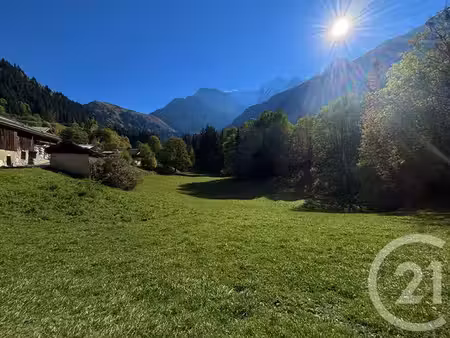 terrain à vendre - 870 m2 - st gervais les bains - 74 - rhone-alpes