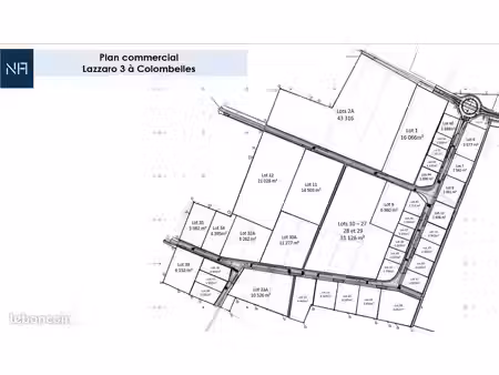terrain 2 001 m² colombelles