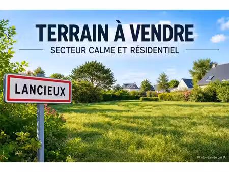 terrain de 316 m2 a lancieux