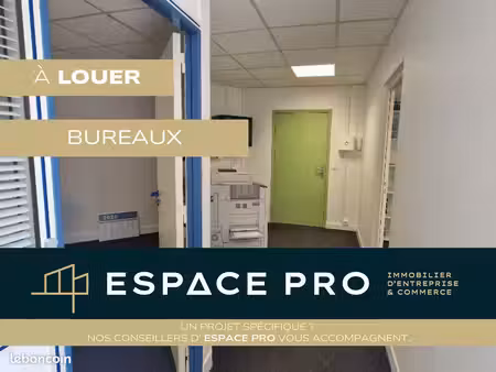 bureaux 74 m² hérouville-saint-clair