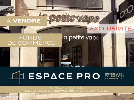 fonds de commerce 43 m² deauville