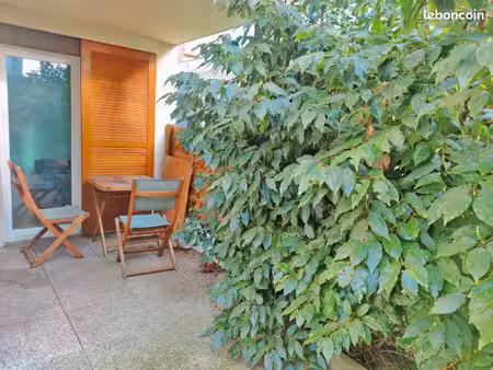 t3 meublé récent campus sncf avec jardin privé