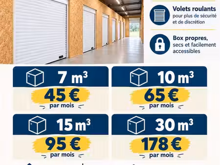 box de stockage caudry/le cateau