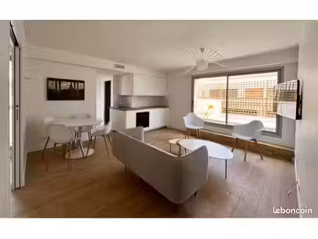 neuilly-sur-seine central - superbe appartement meublé  39m2  refait à neuf par un archite