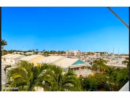 appartement t1 bis en duplex avec mezzanine – marina saint-françois – terrasse – 3 piscine