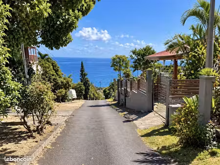 guadeloupe - pointe noire - terrain de 10 000 m² à fort potentiel foncier