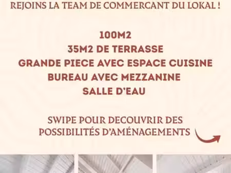 local commercial route de blonval