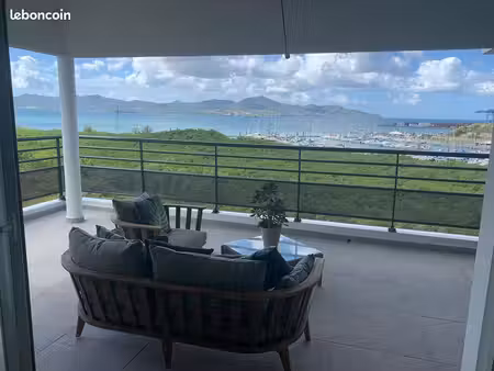 grand t4 vue marina etang z'abricot