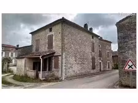 vente immobilier  maison habitation + grange aménagée avec jardin