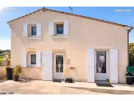 maison 3 pièces avec beau terrain arboré – tugéras-saint-maurice