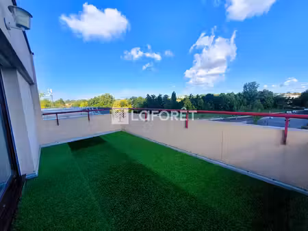 appartement duplex meublé avec grande terrasse