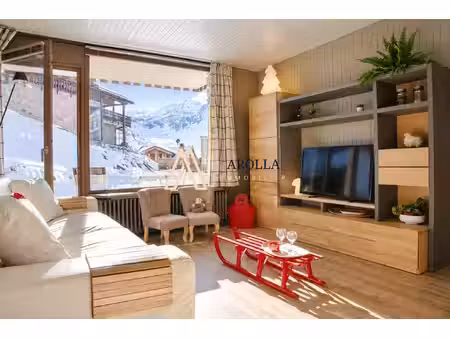 tignes le lac – appartement 2 pièces avec terrasse exposée s