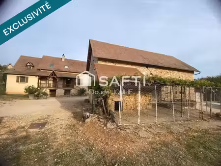 villeneuve : corps de ferme : 118 m² hab./130 m² dépendances