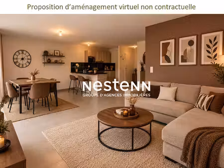 maison t4 de 80m² avec jardin  garage et parking