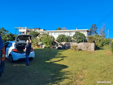 vente maison avec grand terrain au tampon