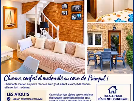 maison en pierre rénovée