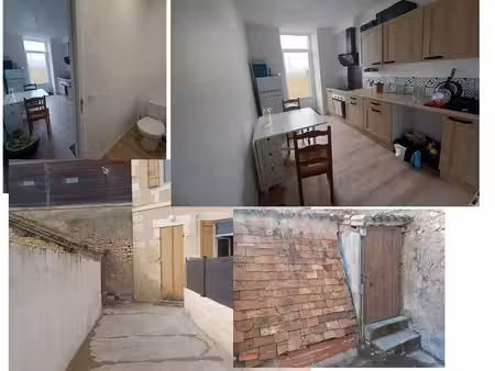 t4 climatisé 80 m² avec terrasse – centre mussidan