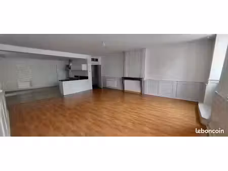 f3 rénové - 85m² centre ville - cave - grenier