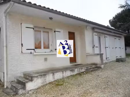 puymoyen maison plain-pied 3 chambres