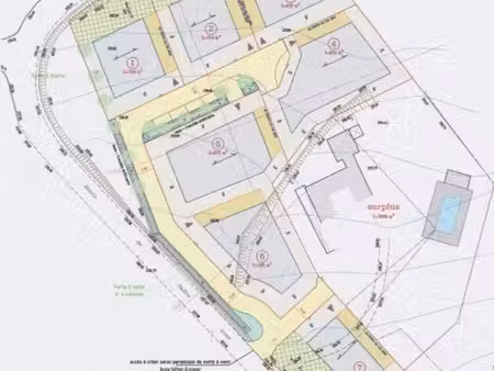 terrain 875 m² grignan