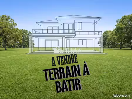 terrain 1112 m² pinterville