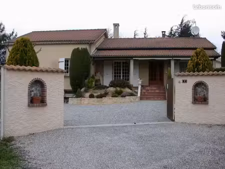 maison + terrain  1850 m2 châteauneuf-sur-isère (26300)
