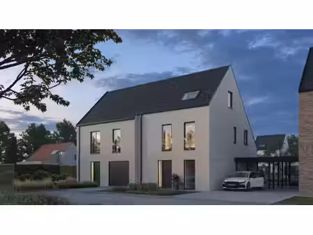 energiezuinige halfopen bebouwing met 4 slpk’s
