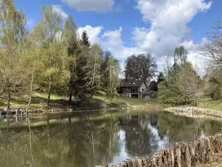 château chervix maison de 4 pièces  étang  bois et 3 36 ha s