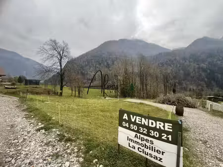 achat terrain 647m² la balme de thuy 74230